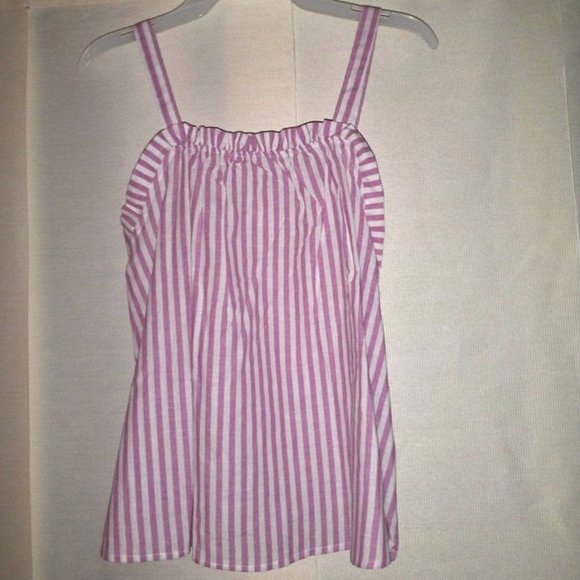 Wonder Nation girls woven striped tank top size XL (14-16) plus K-154 - Picture 1 of 1